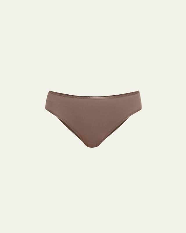 Cotton Seamless High-Leg Briefs